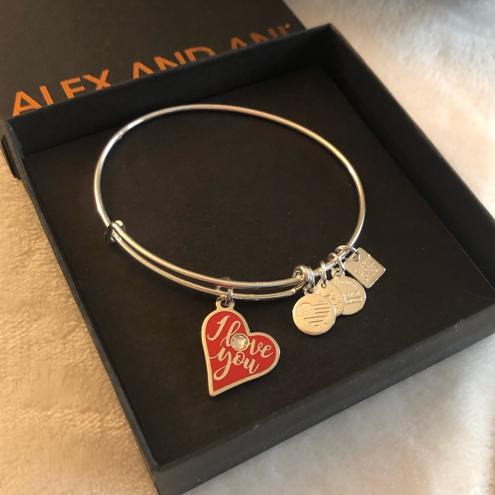 Alex and Ani “I love you” bracelet